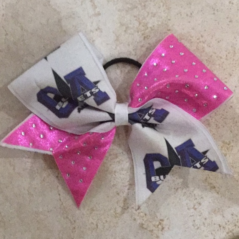 Vintage CA California Allstars Cheer Bow